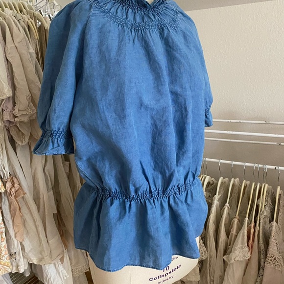 Chambray blouse - Picture 3 of 3